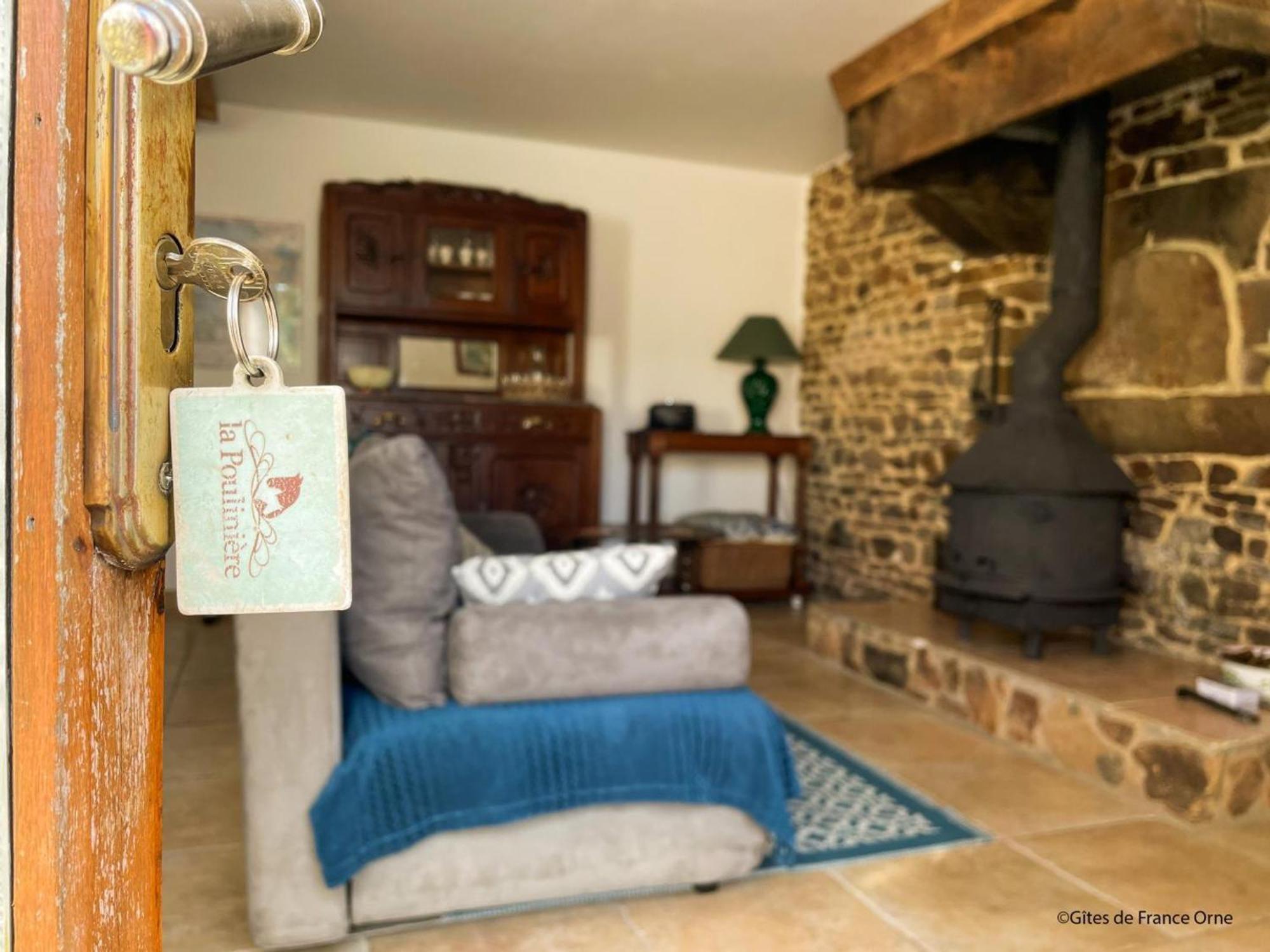 Maison De Campagne Avec Spa, Proche De Vergers Et Cite Medievale, Animaux Acceptes, Recharge Electrique - Fr-1-497-101 L'Epinay-le-Comte Luaran gambar